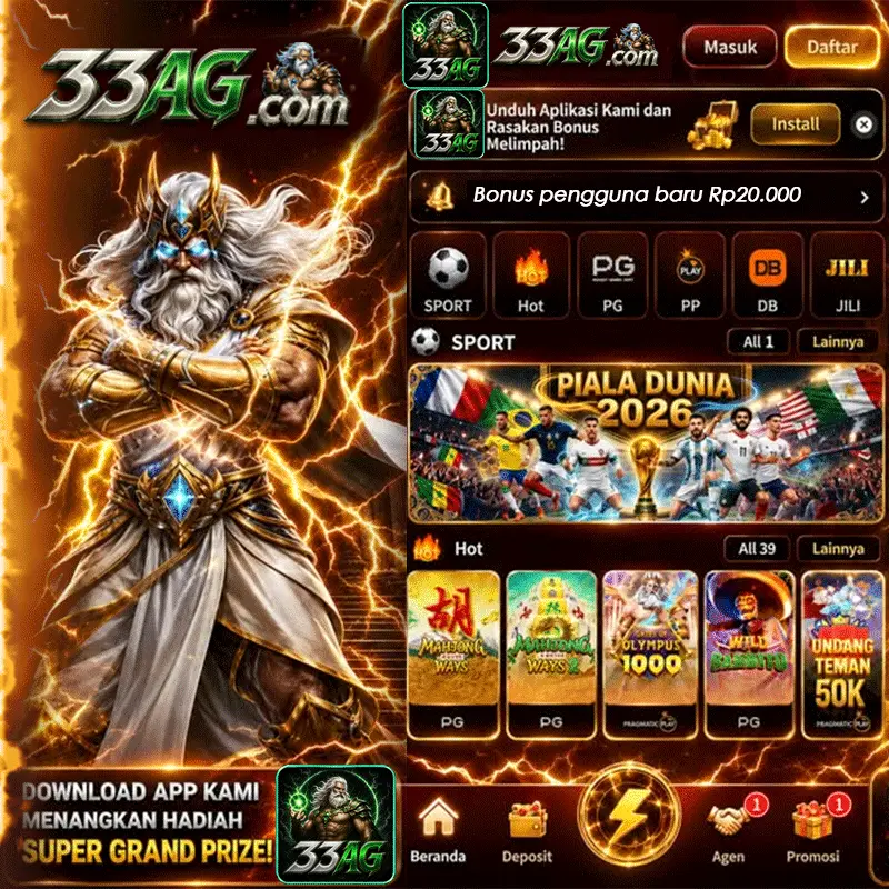 33ag Masuk - 33ag Resmi