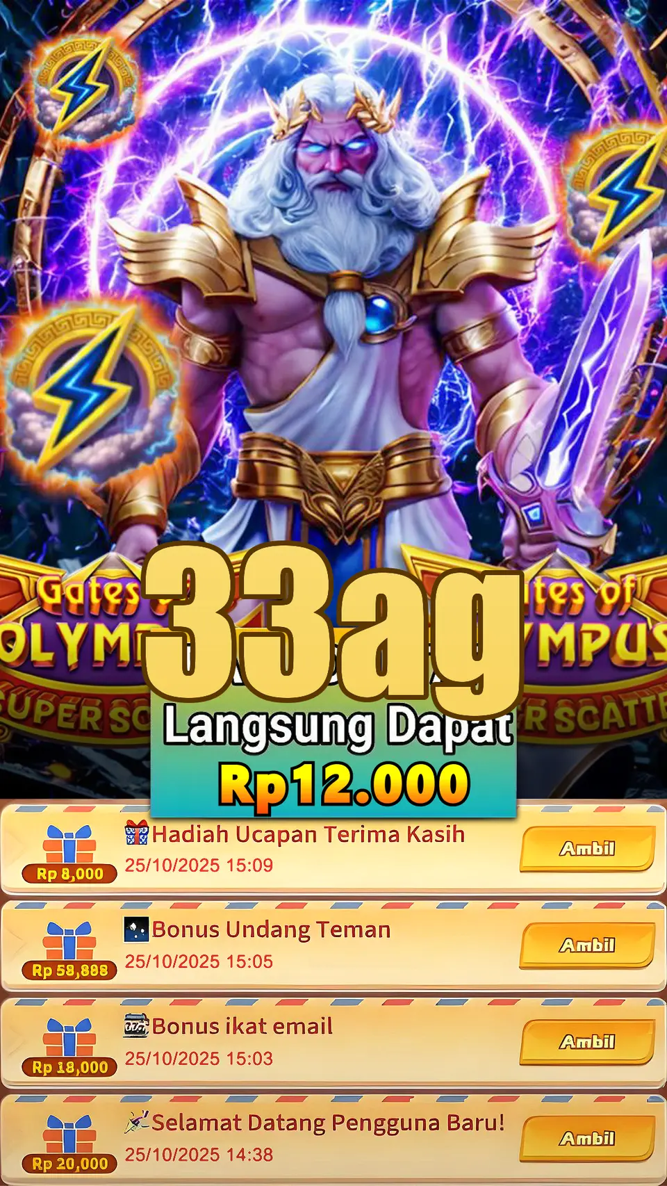 33ag Tangkapan Layar - APK Resmi